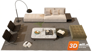 Sofa Minotti Skp Files 